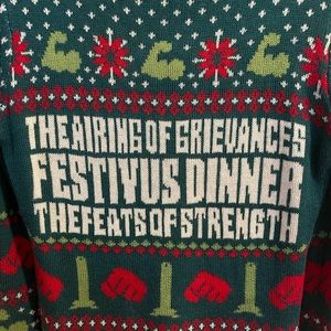 Seinfeld Festivus Ugly Christmas Sweater